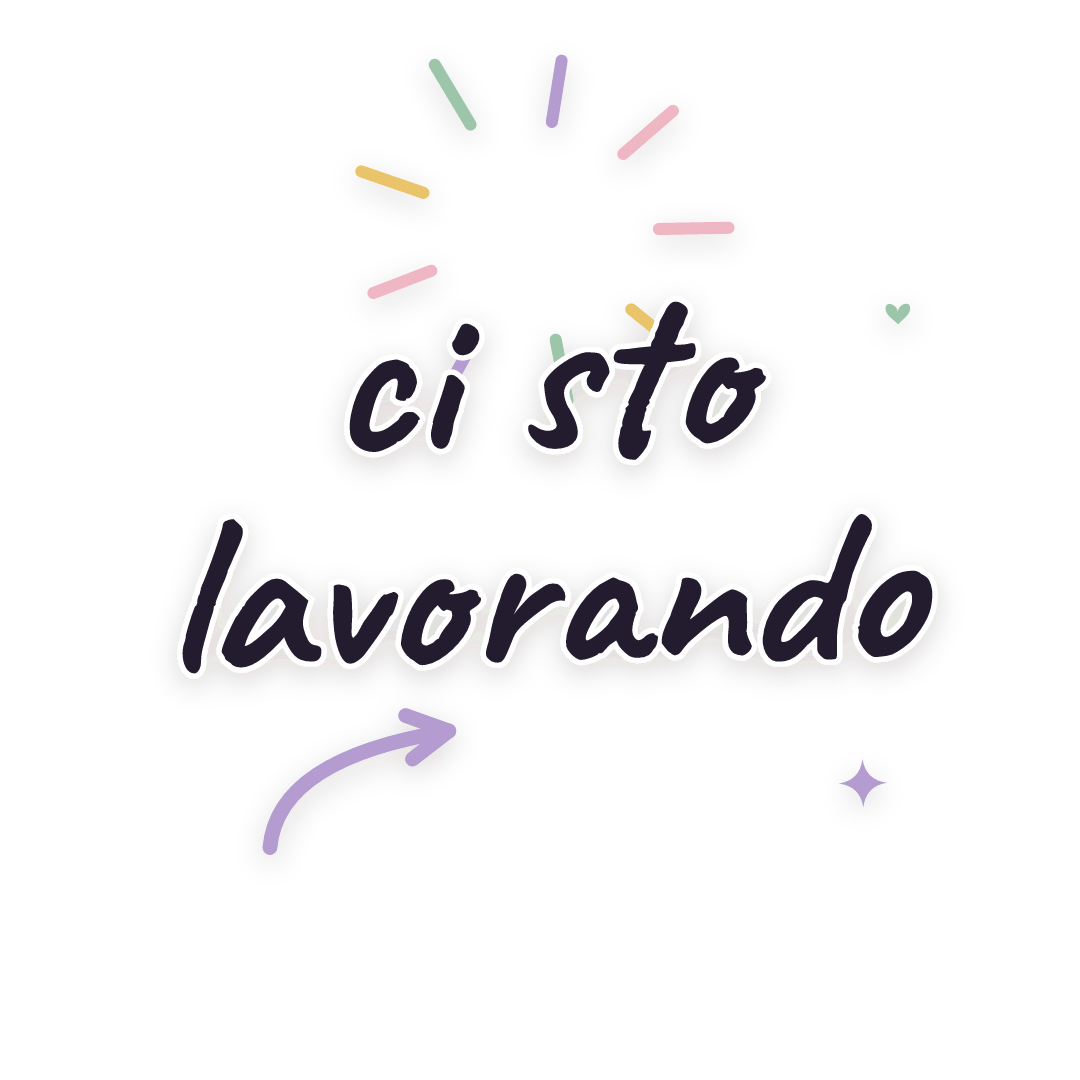 Sticker: ci sto lavorando