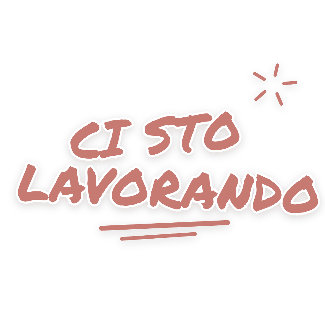 Sticker: ci sto lavorando