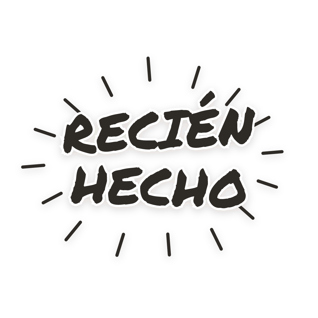 Sticker: recién hecho