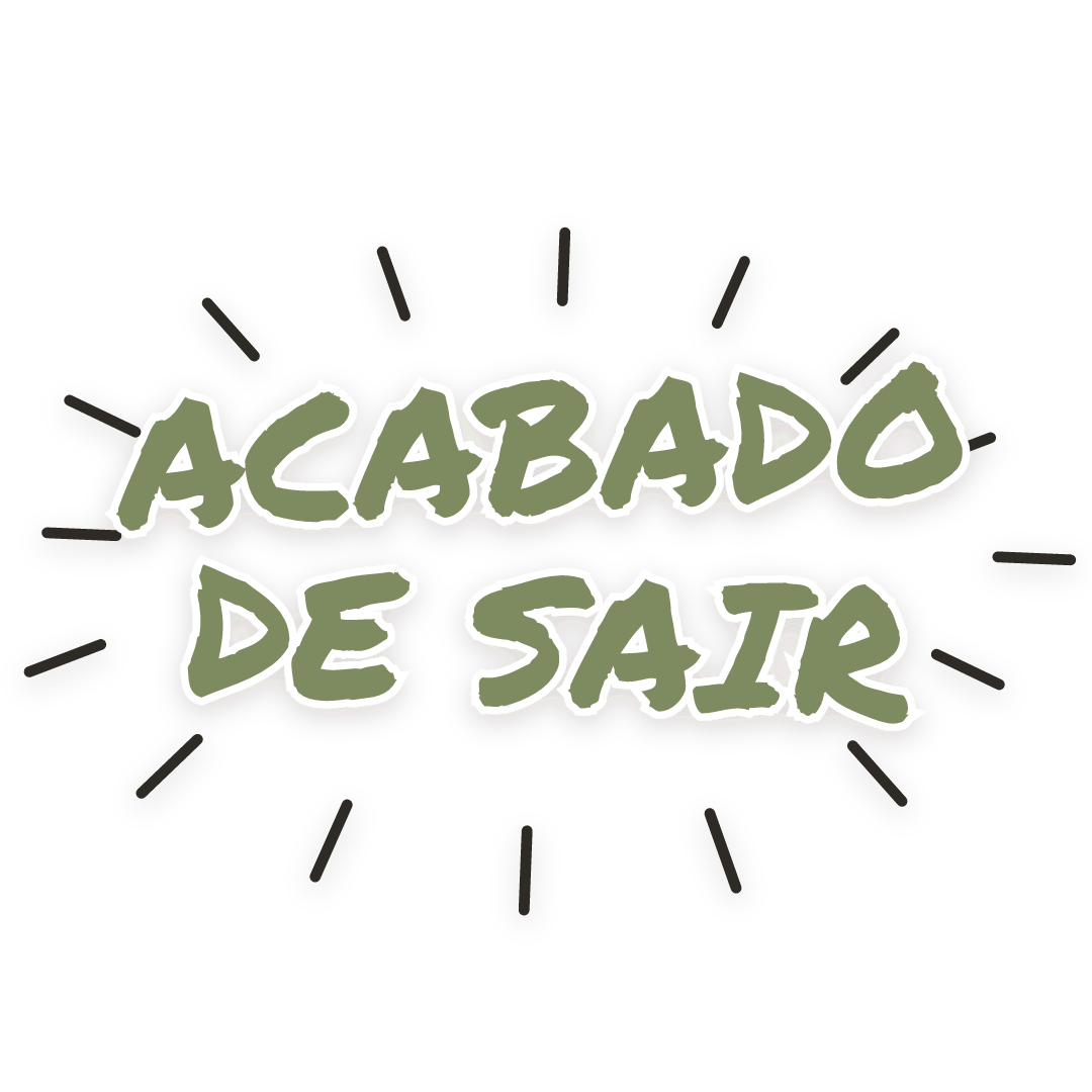 Sticker: acabado de sair