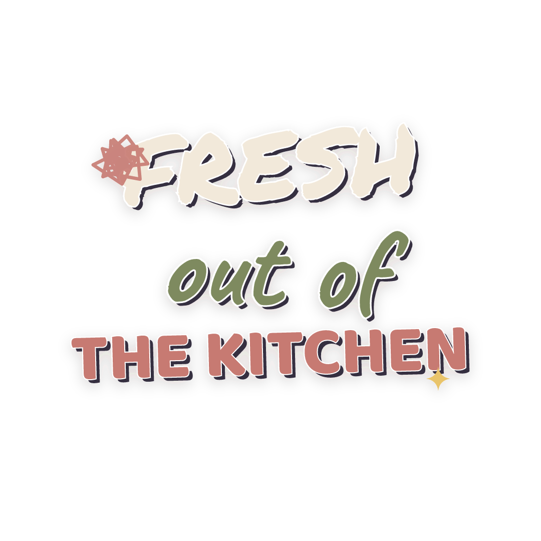 Sticker: fresh out of the kitchen