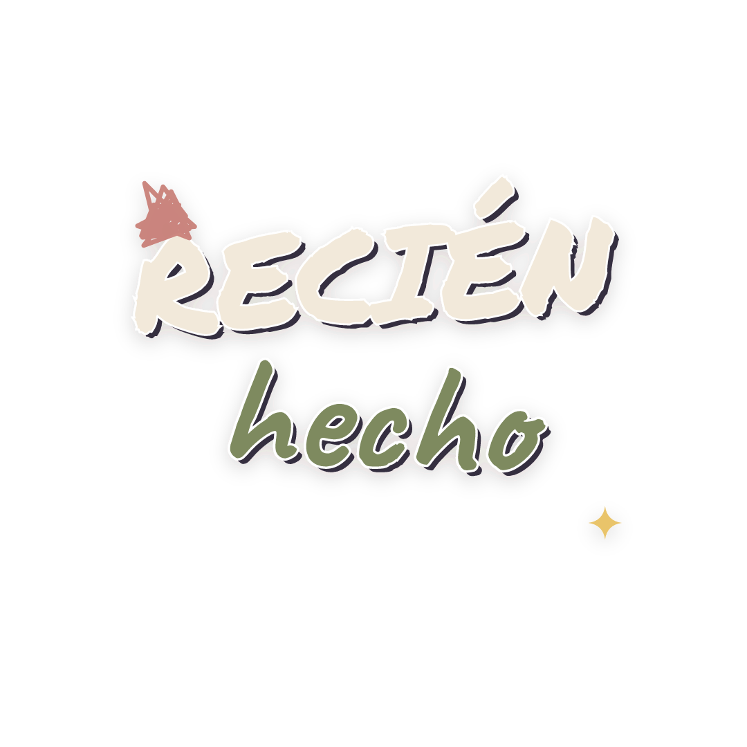 Sticker: recién hecho