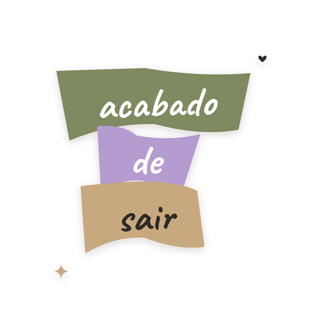 Sticker: acabado de sair