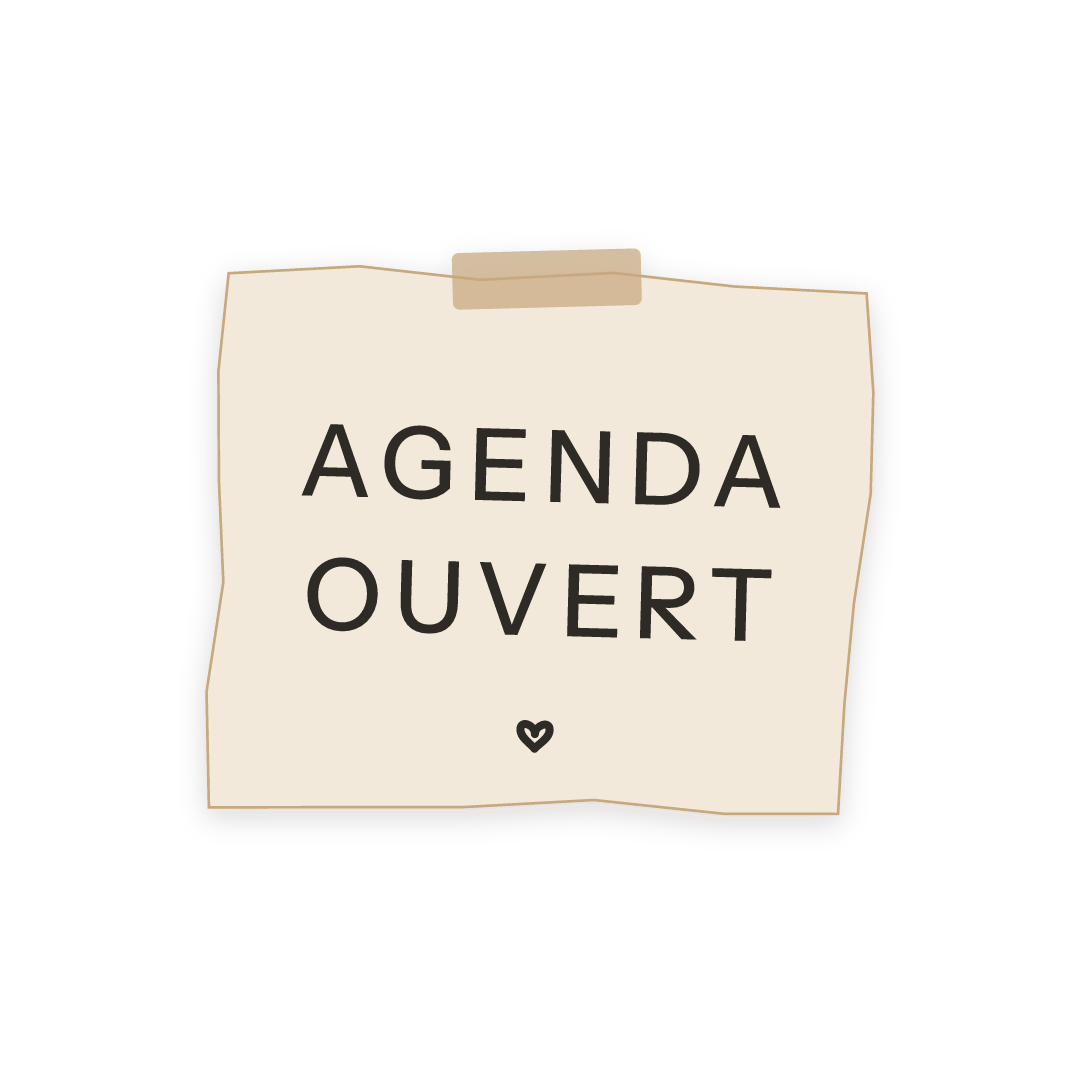 Sticker: agenda ouvert