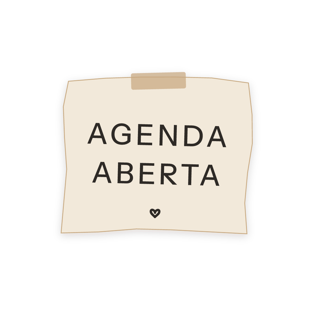 Sticker: agenda aberta
