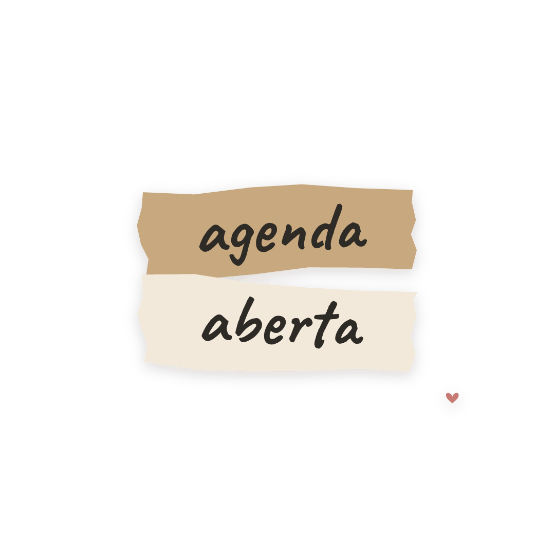 Sticker: agenda aberta