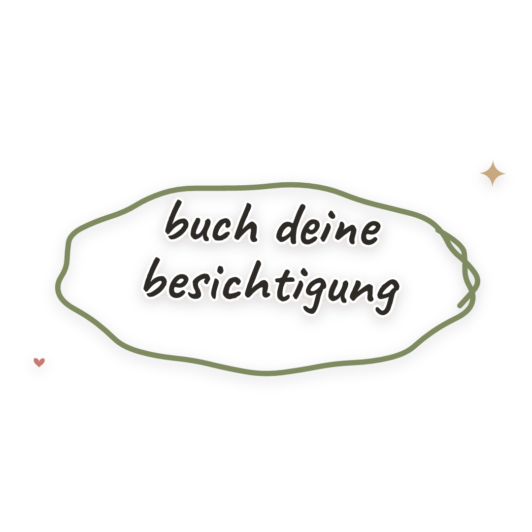 Sticker: buch deine besichtigung