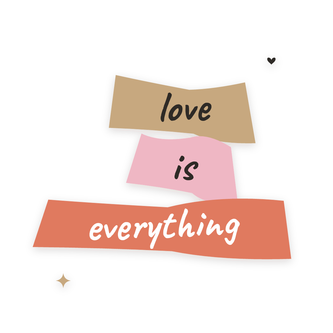 Sticker: love is everything
