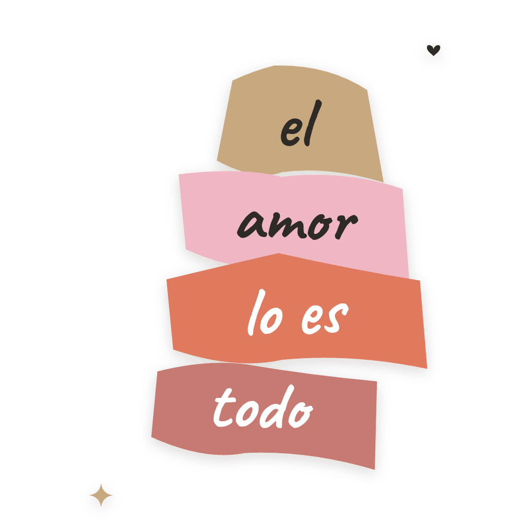 Sticker: el amor lo es todo