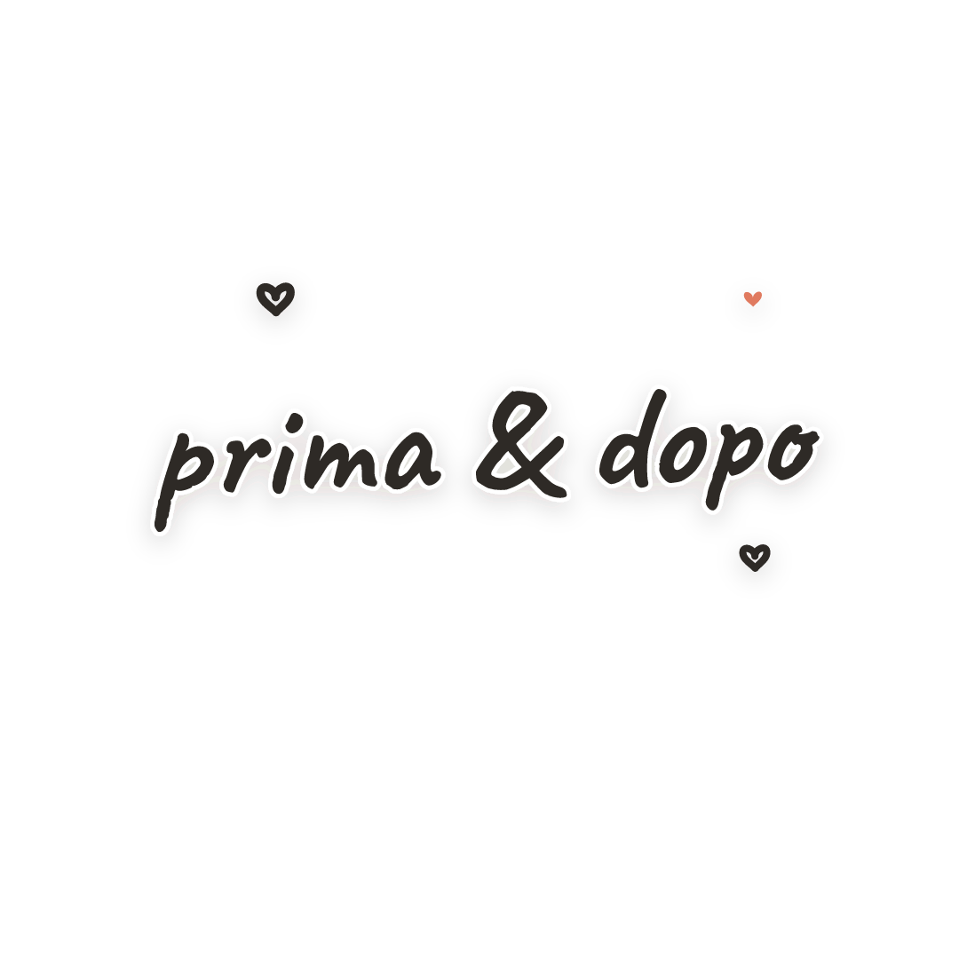 Sticker: prima & dopo