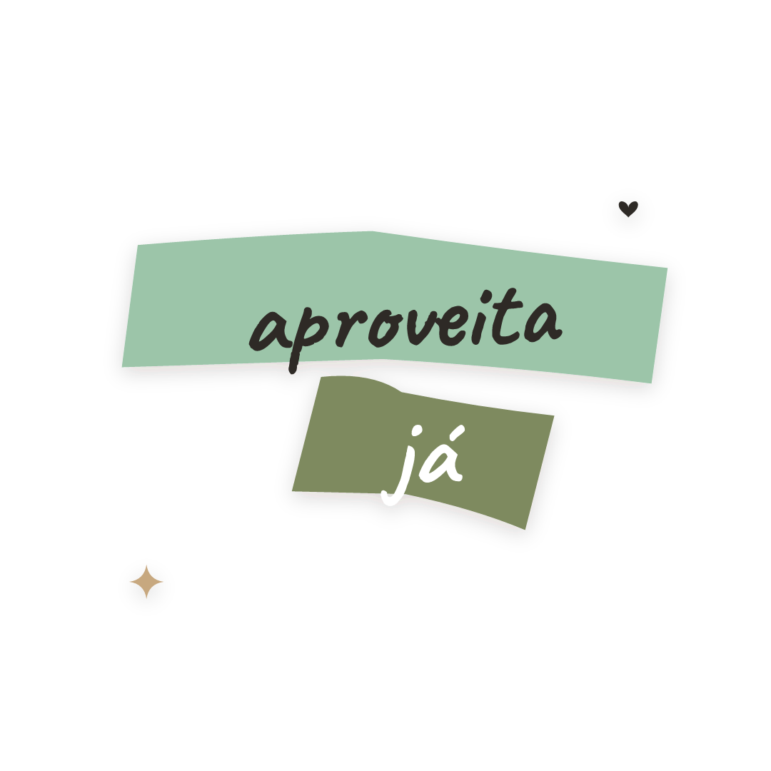 Sticker: aproveita já