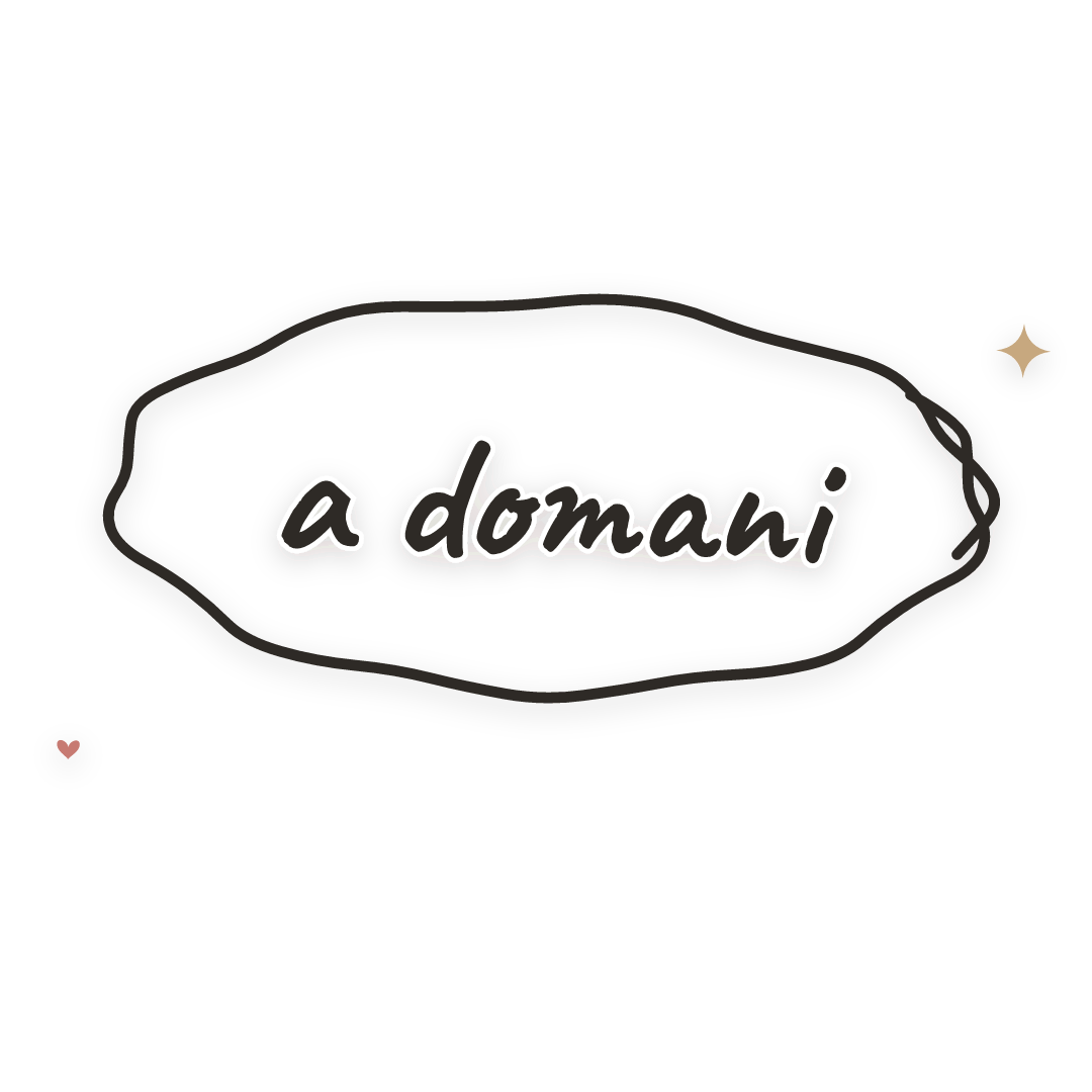 Sticker: a domani