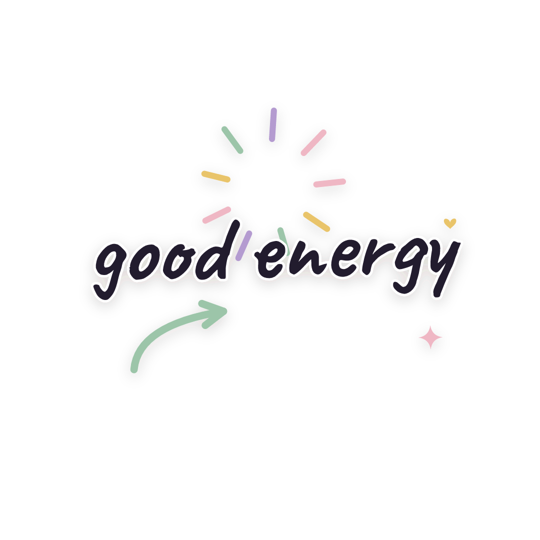 Sticker: good energy