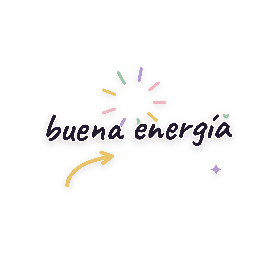 Sticker: buena energía
