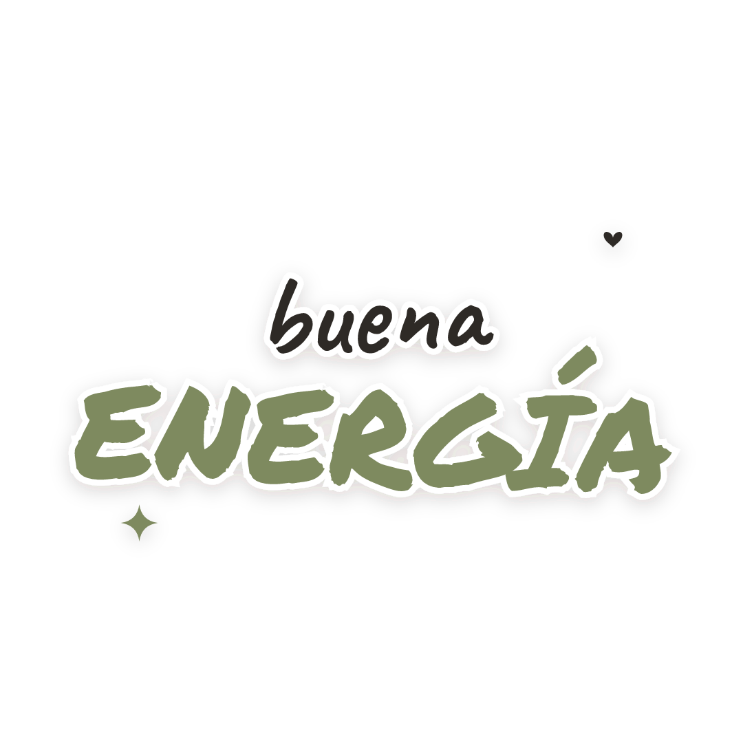Sticker: buena energía