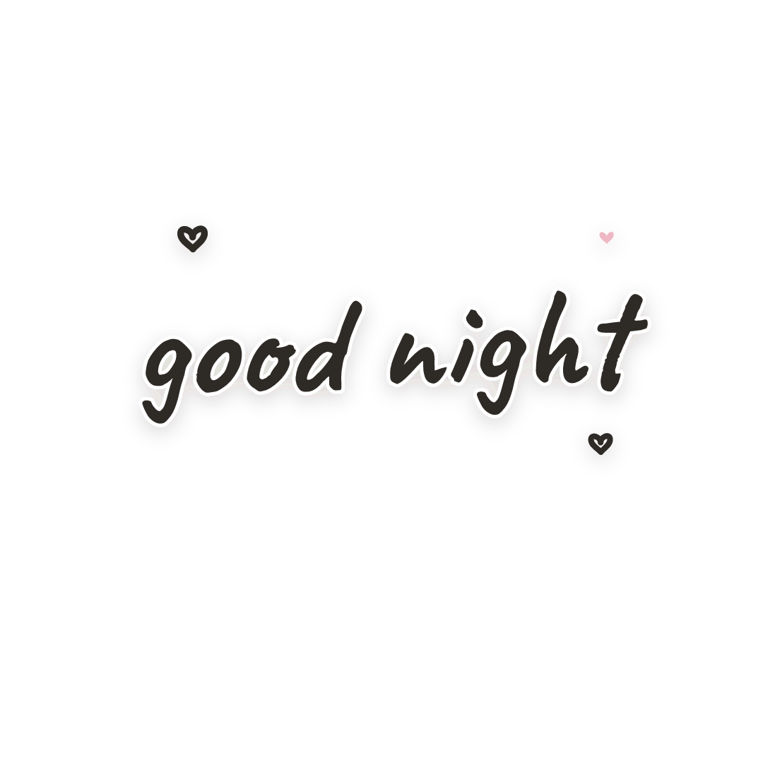 Sticker: good night