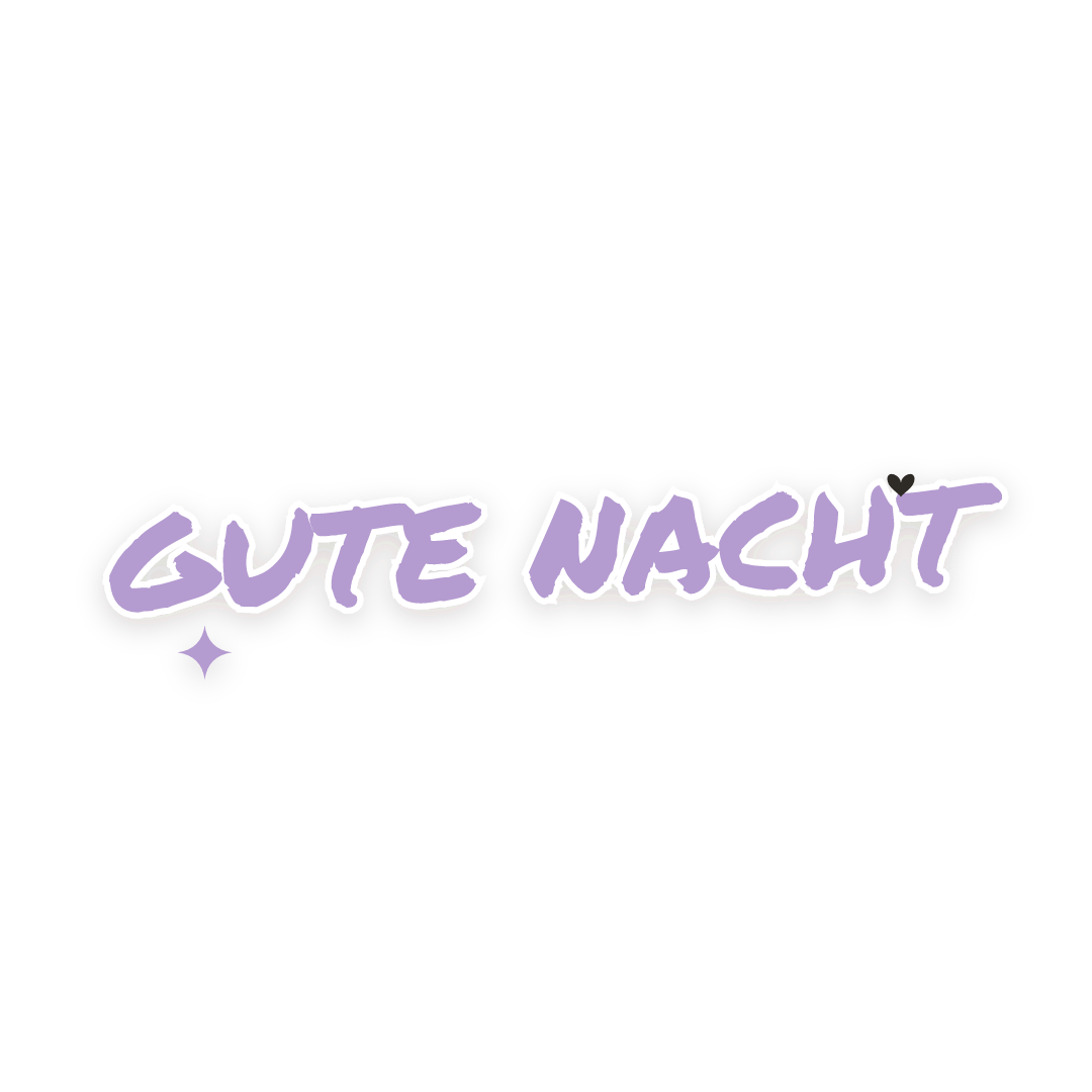 Sticker: gute nacht