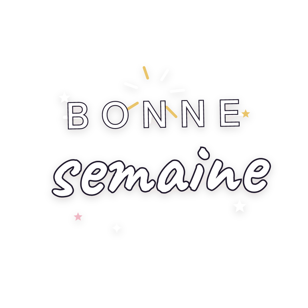 Sticker: bonne semaine