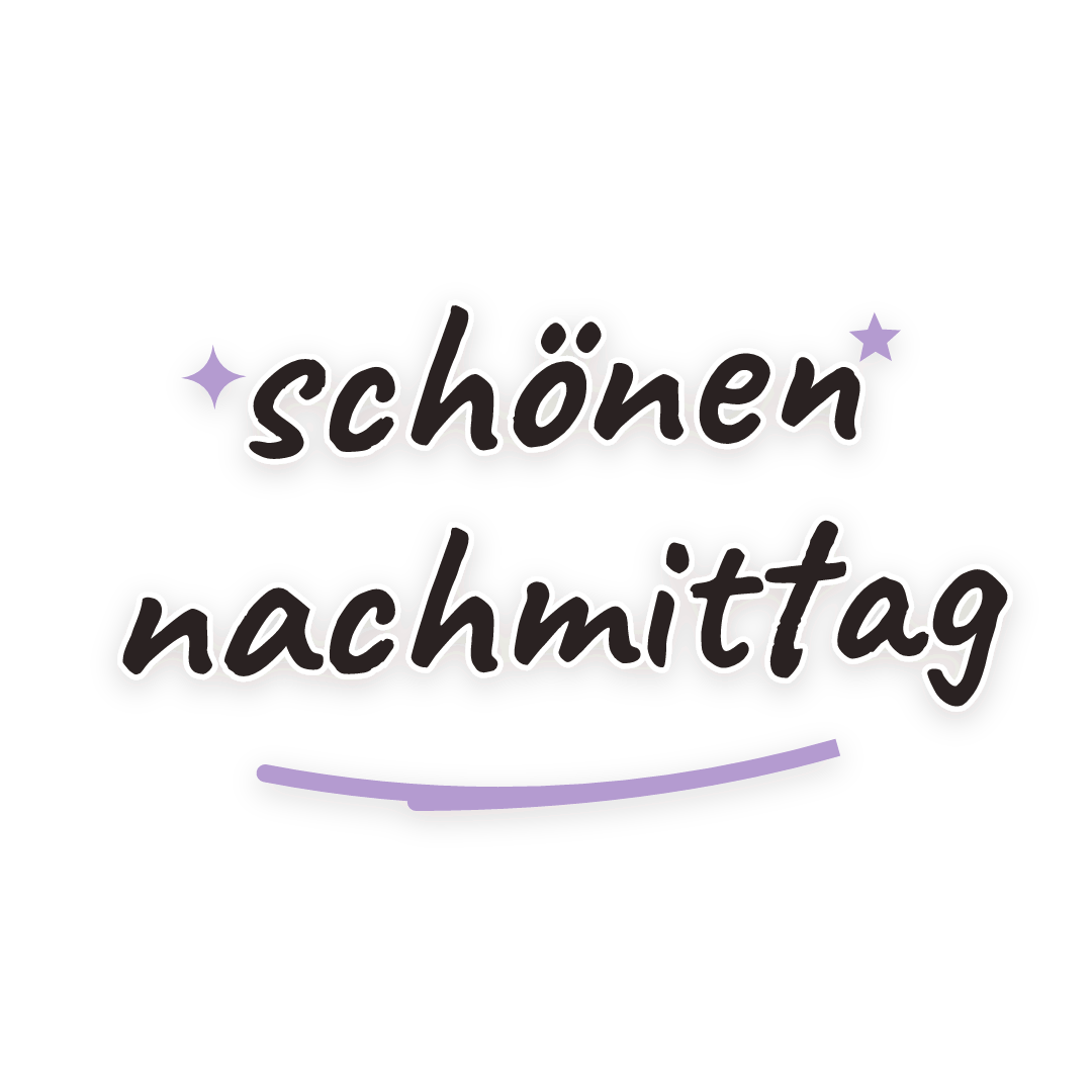 Sticker: schönen nachmittag