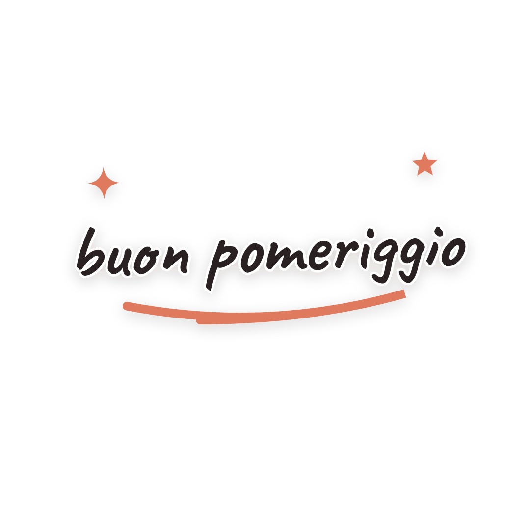 Sticker: buon pomeriggio