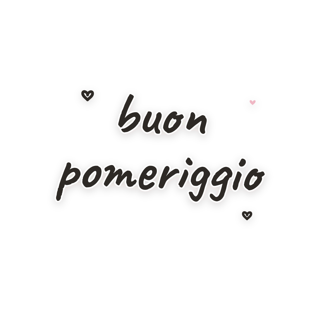 Sticker: buon pomeriggio