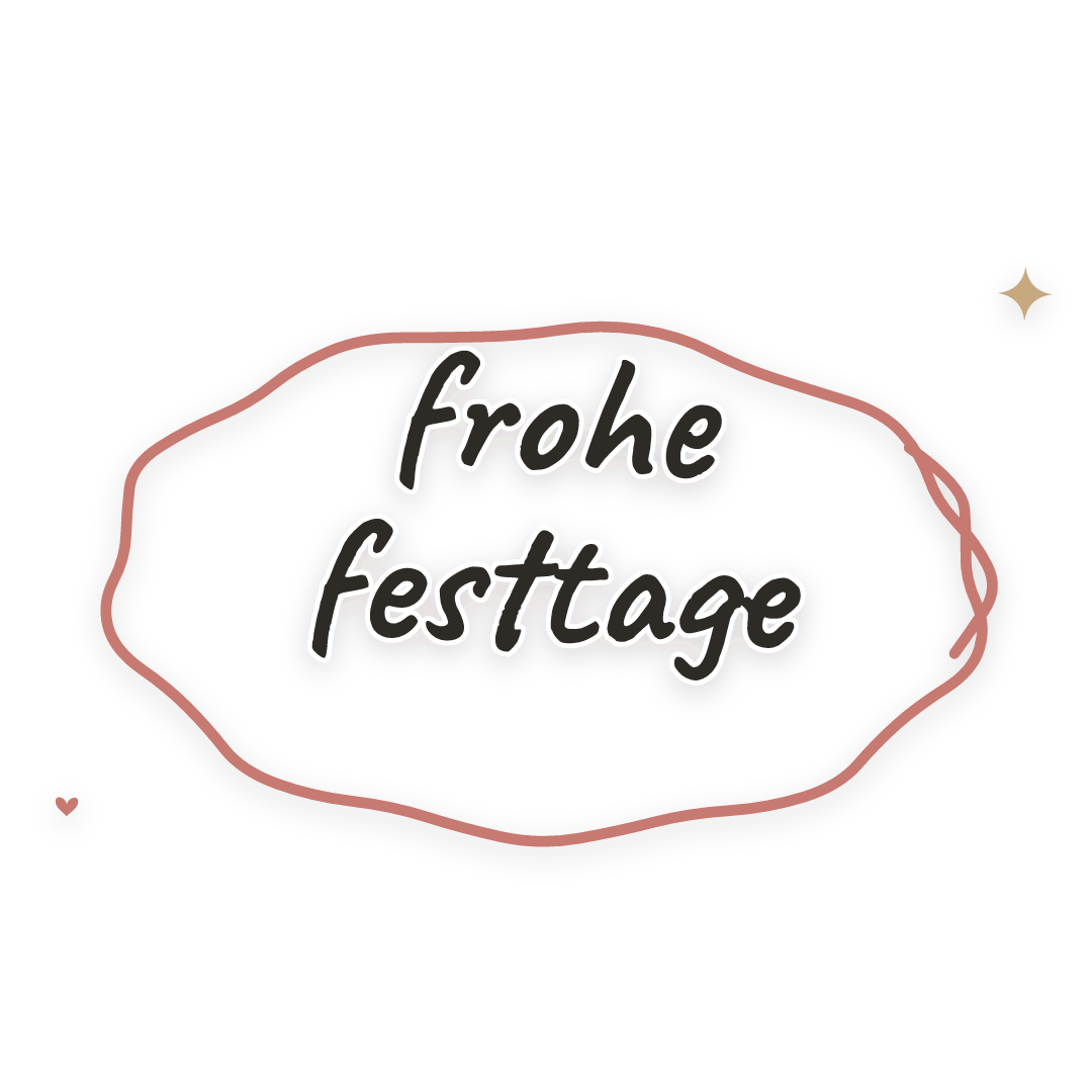 Sticker: frohe festtage