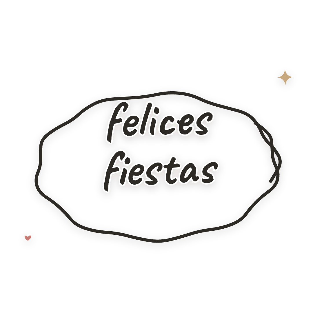 Sticker: felices fiestas