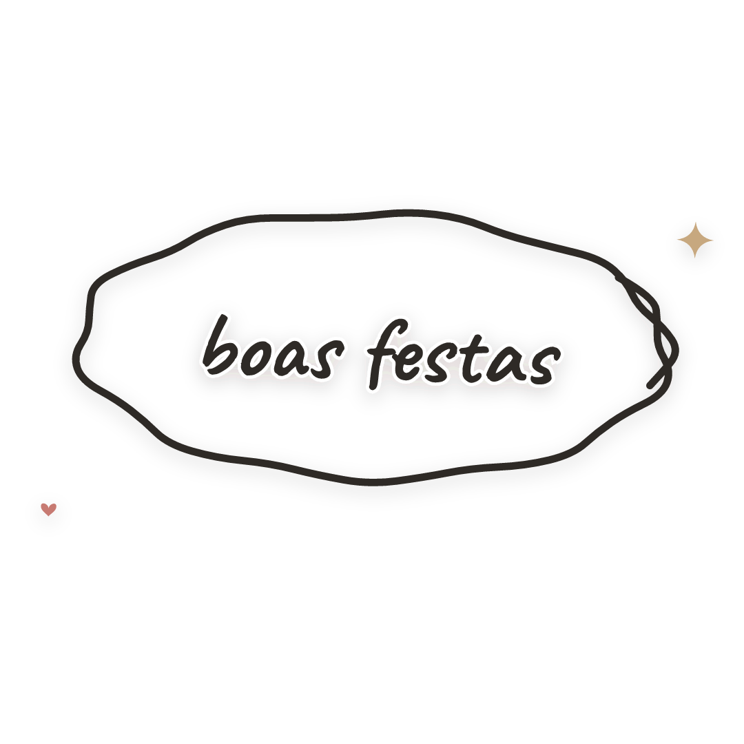 Sticker: boas festas