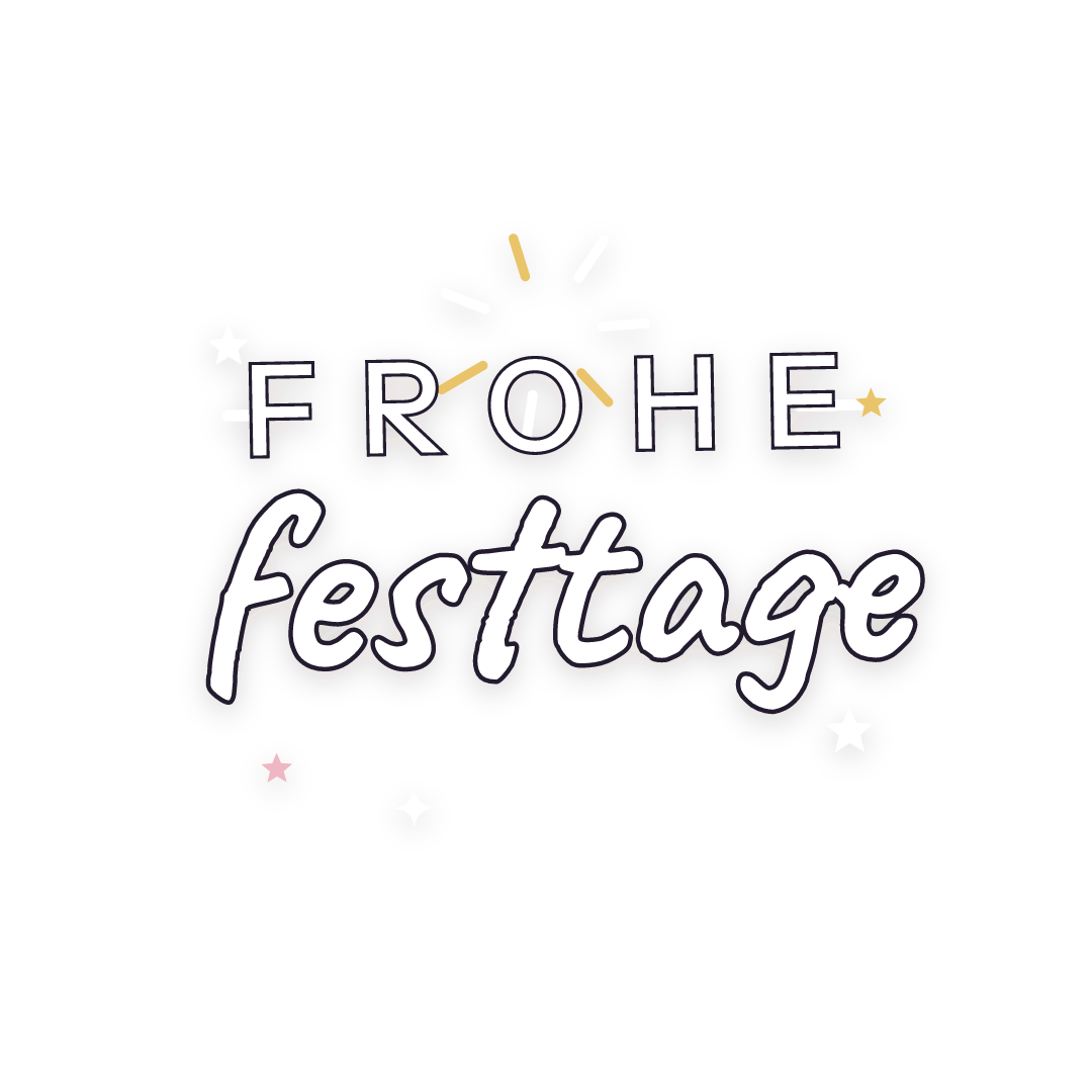 Sticker: frohe festtage