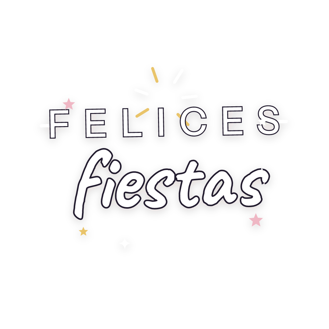 Sticker: felices fiestas