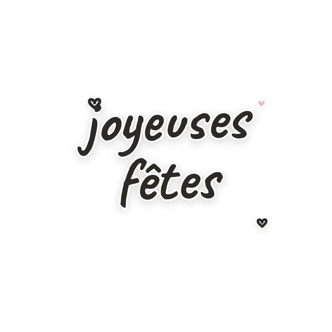 Sticker: joyeuses fêtes