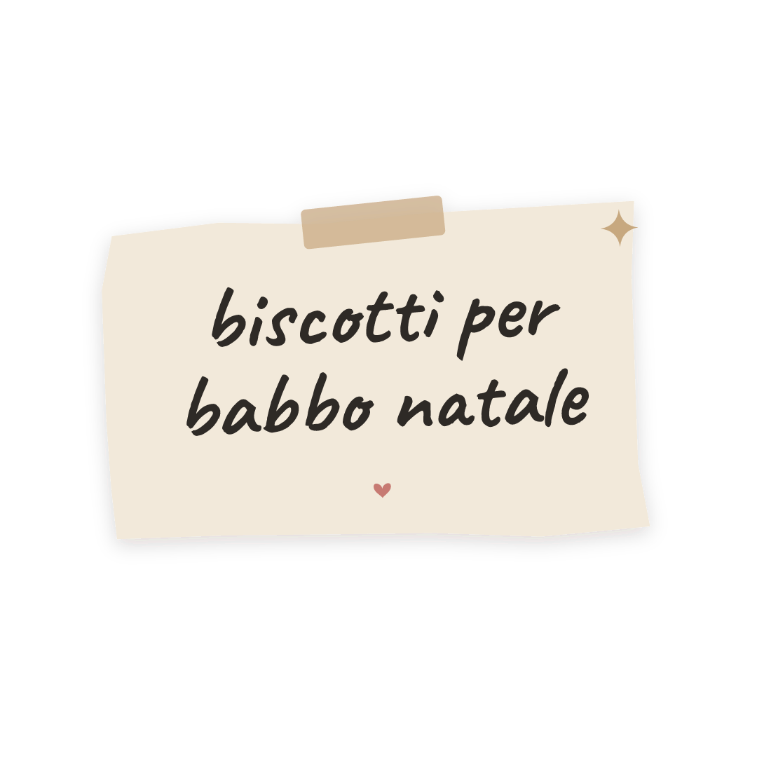 Sticker: biscotti per babbo natale