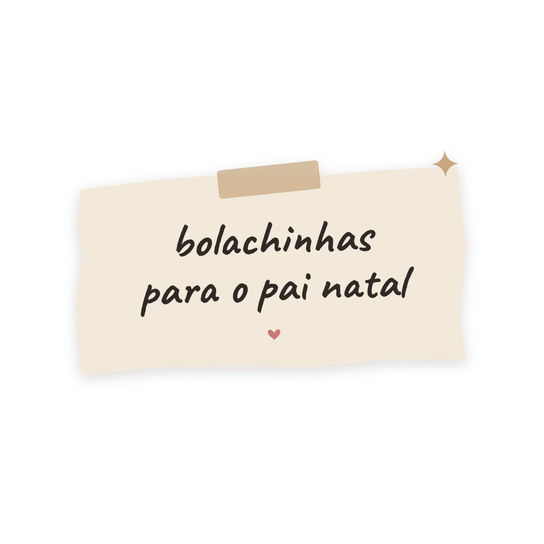 Sticker: bolachinhas para o pai natal