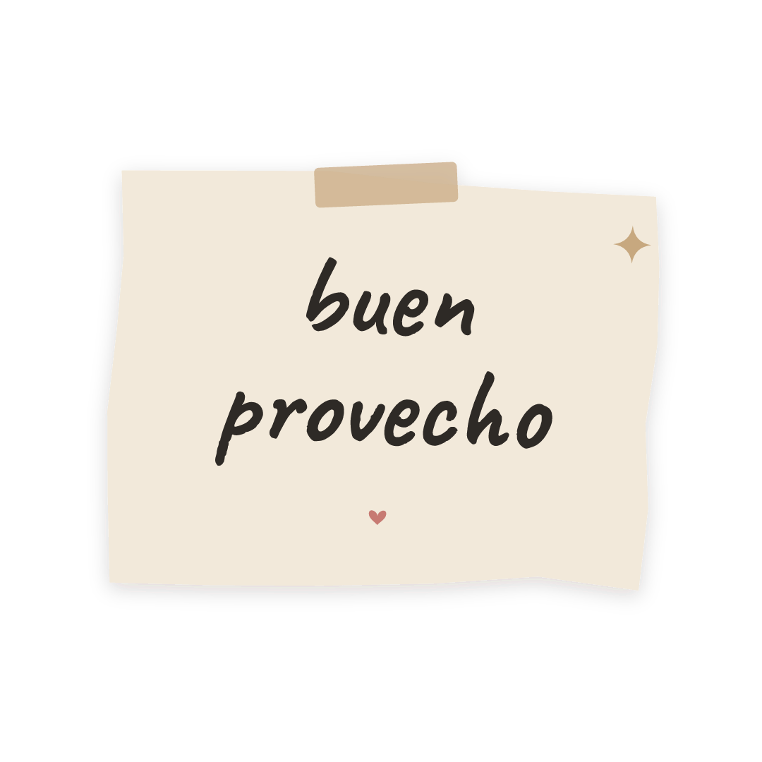 Sticker: buen provecho
