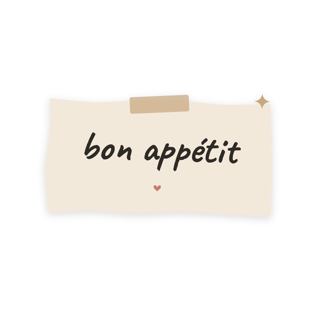 Sticker: bon appétit