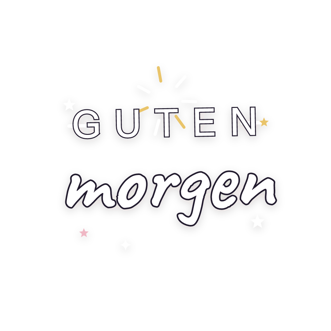 Sticker: guten morgen