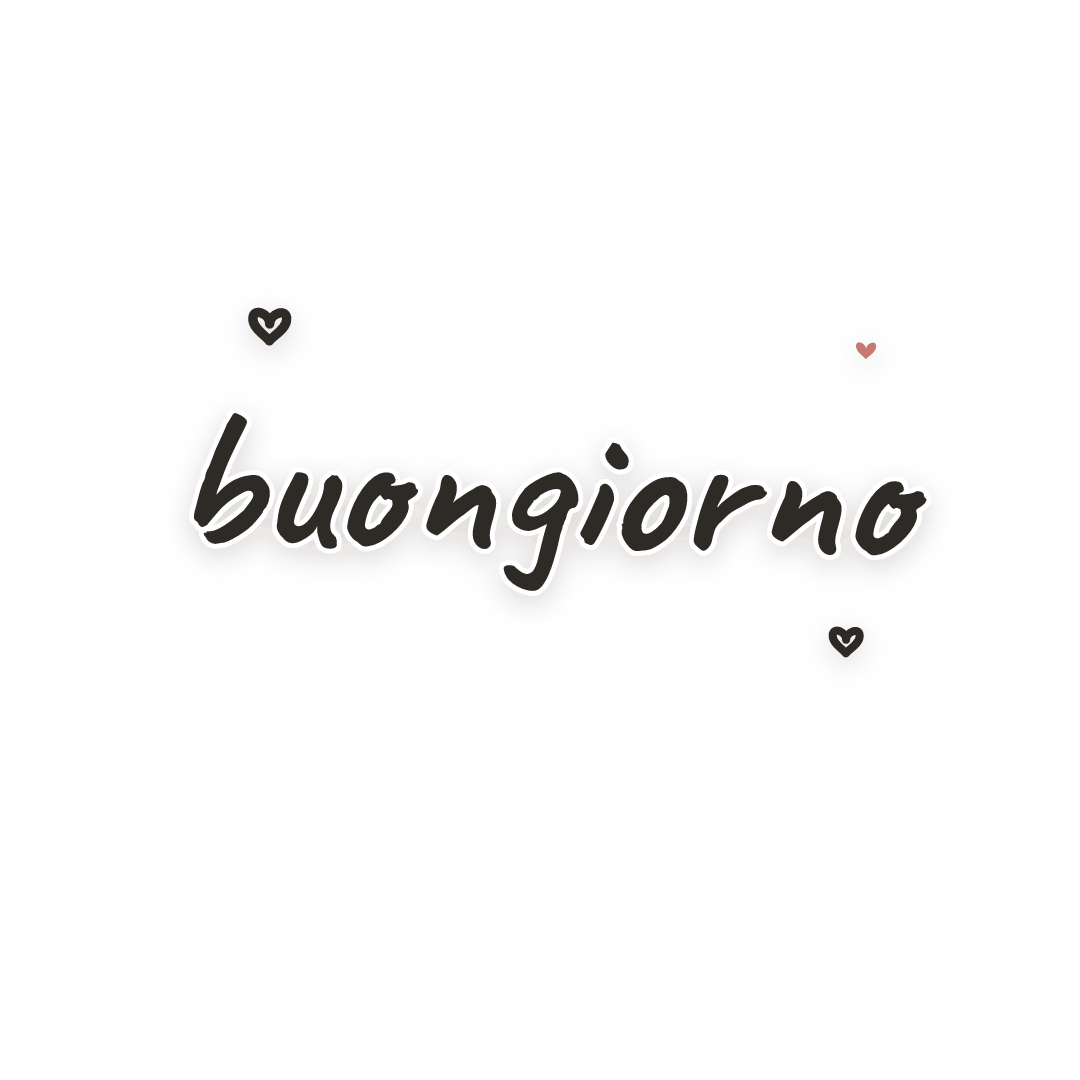Sticker: buongiorno