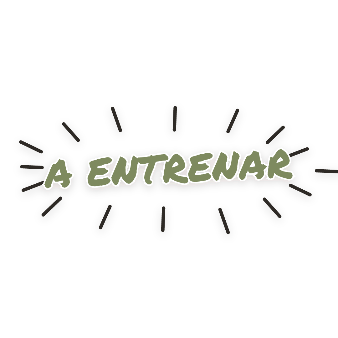 Sticker: a entrenar