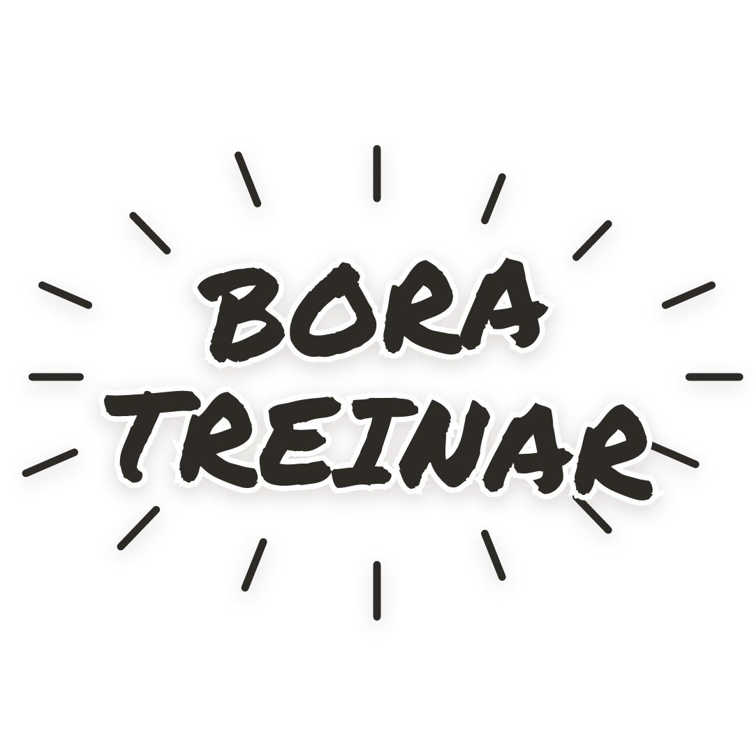 Sticker: bora treinar