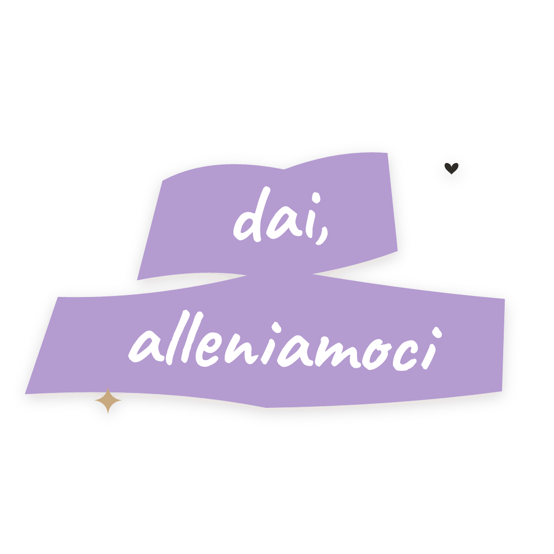 Sticker: dai, alleniamoci