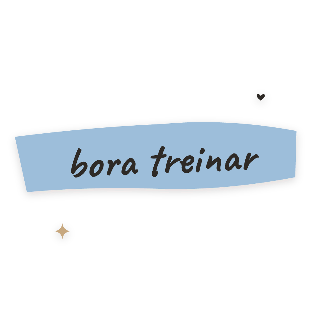 Sticker: bora treinar