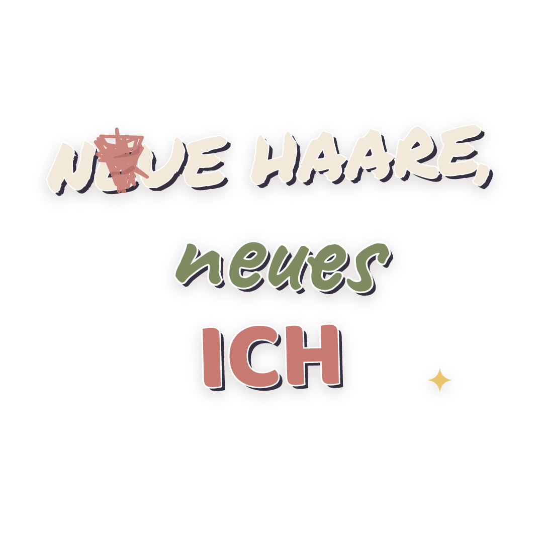 Sticker: neue haare, neues ich