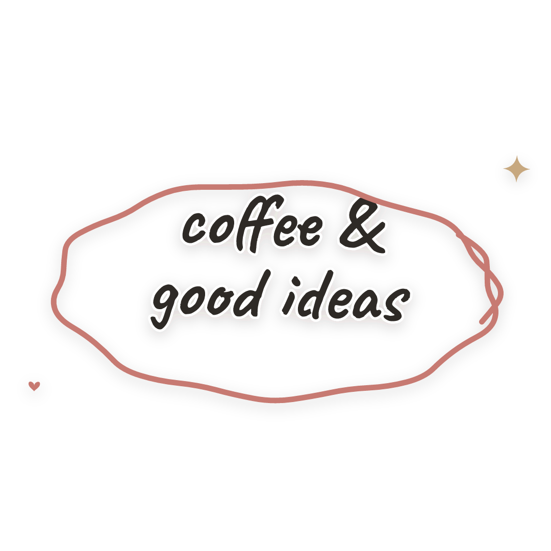 Sticker: coffee & good ideas