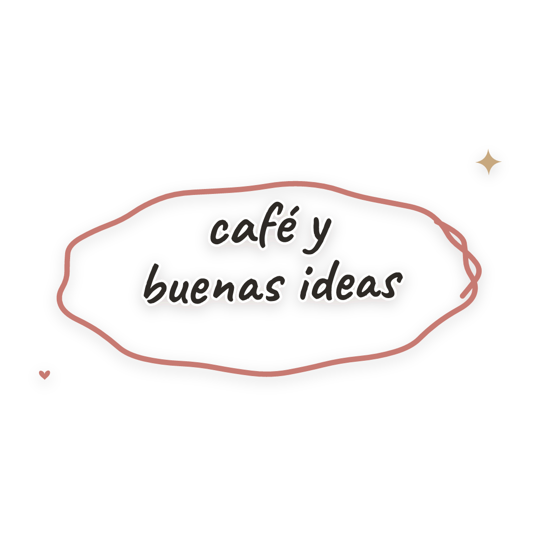 Sticker: café y buenas ideas