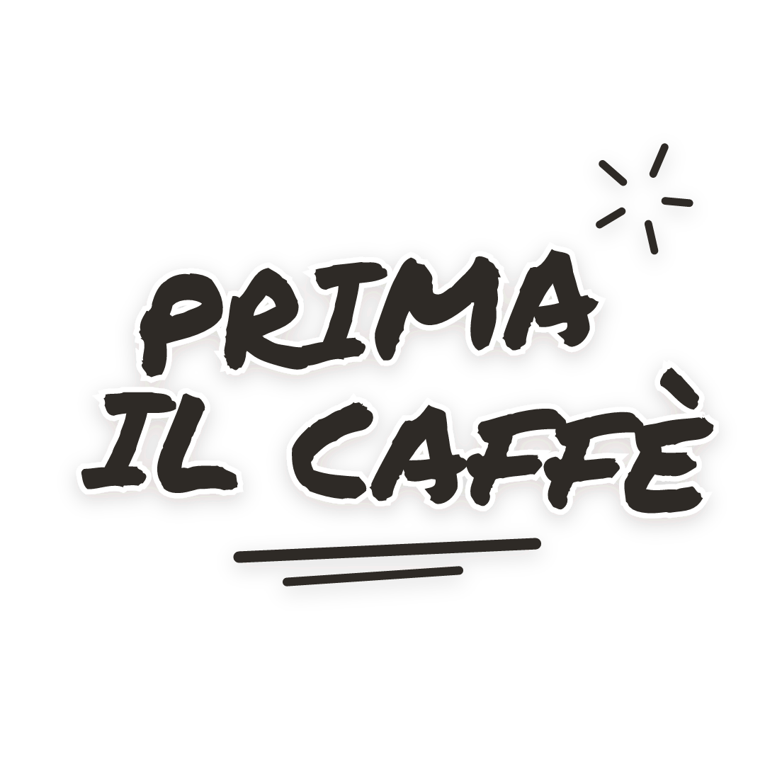 Sticker: prima il caffè