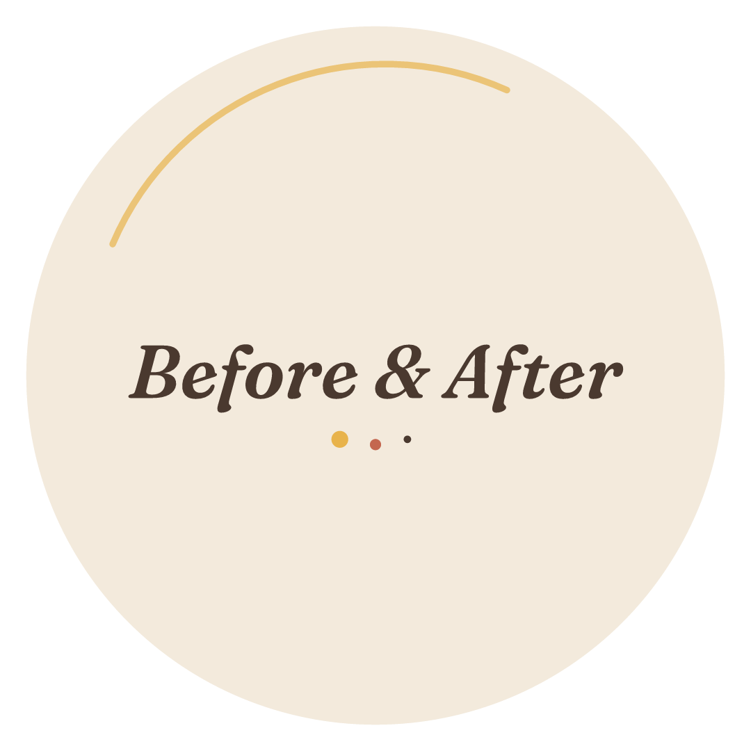 Sticker: Before & After