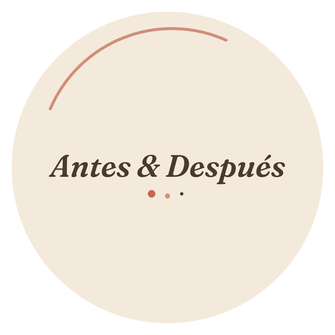 Sticker: Antes & Después