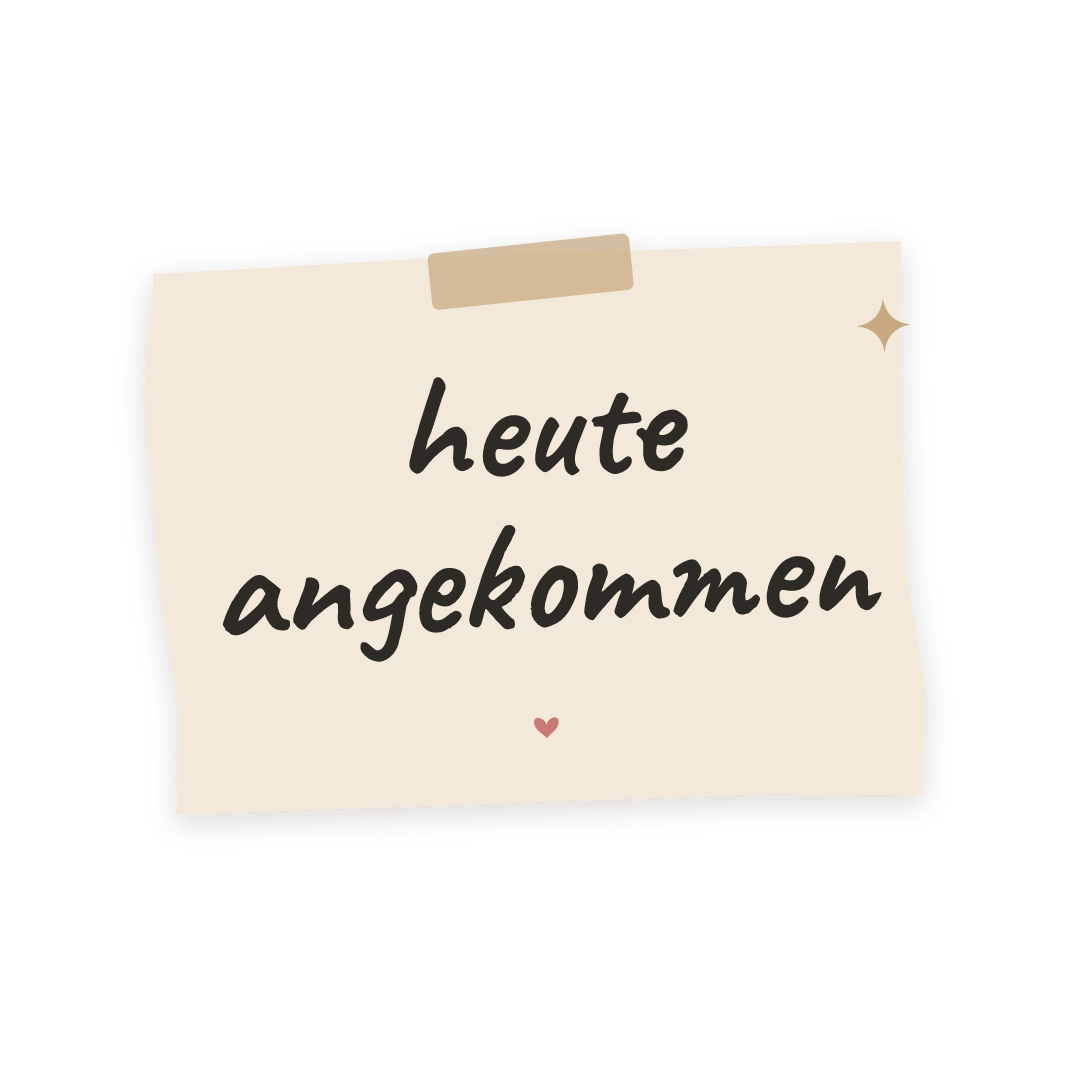 Sticker: heute angekommen