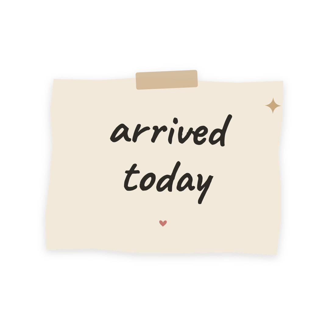 Sticker: arrived today