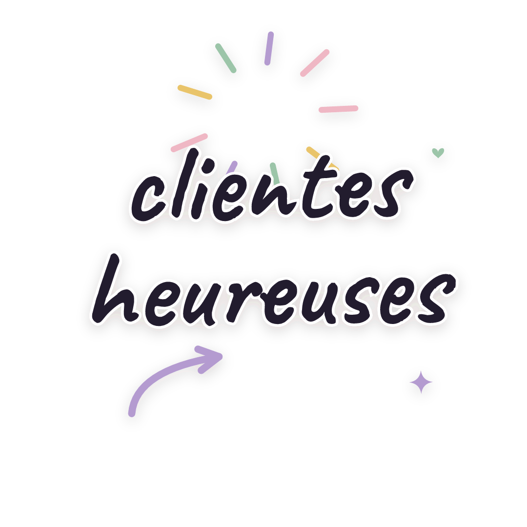 Sticker: clientes heureuses